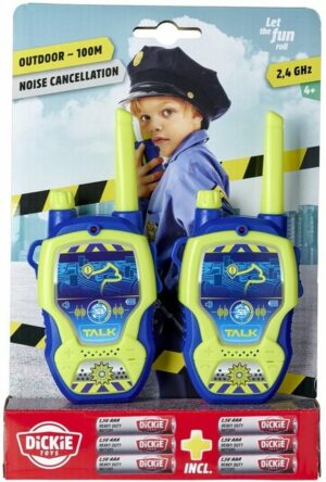 Dickie Toys Walkie Talkie Walkie Talkie Police 201118197