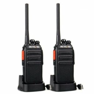 Retevis Walkie Talkie RT24 Walkie Talkie PMR446 Lizenzfreies Funkgerät mit großer Reichweite