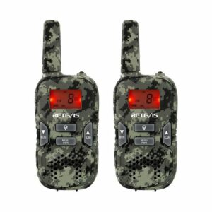 Retevis Walkie Talkie RT33 Armee Spiel Walkie Talkie für Kinderspielzeug Geschenk