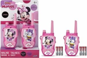 JADA Walkie Talkie Rollenspielzeug Go Real / Walkie Talkie Disney Junior Minnie 203072003