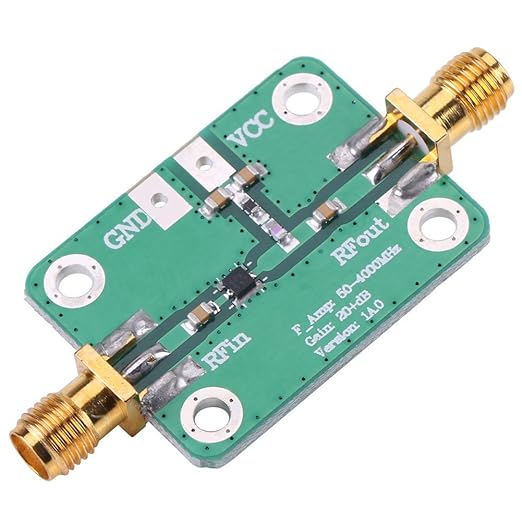 Walfront 433 MHz RF Breitband Verstärker Amateurfunkmodul 22dB High Gain Low Noise LNA Verstärkermodul Bord