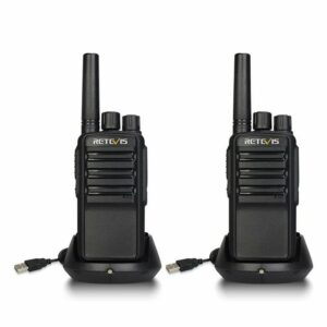 Retevis Walkie Talkie NR610 Walkie Talkie AI Noise Cancellation TWO Way Radio Rechargeable