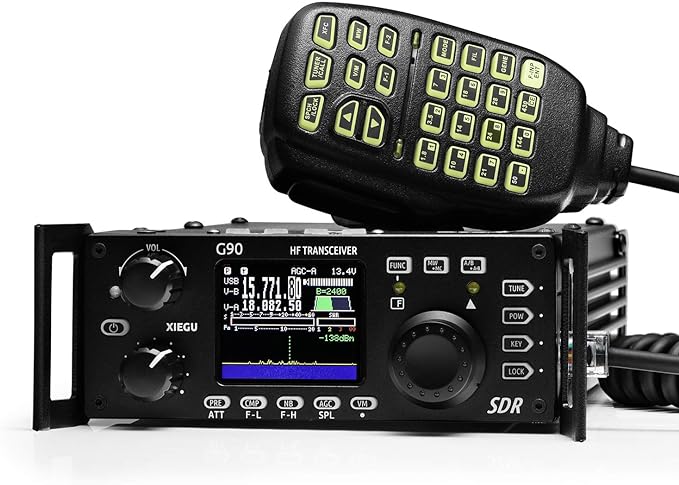 Xiegu G90 HF Transceiver Kurzwellentransceiver 20W SSB/CW/AM/FM SDR-Struktur mit integriertem automatischen Antennentuner