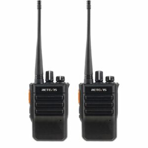 Retevis Walkie Talkie RB646 Walkie Talkie PMR446 Zwei Wege Funkgerät 16CH VOX