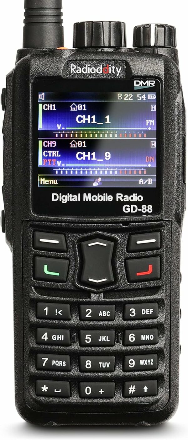 Radioddity GD-88 DMR & analoges 7-W-Handfunkgerät