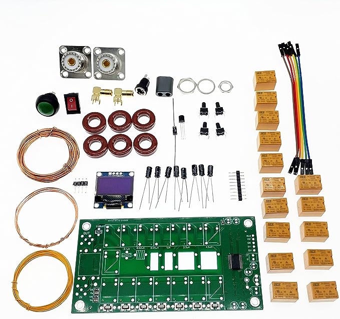 Malahit ATU-100 EXT 1.8-50MHz DIY Kit atu100 Automatischer Antennentuner von N7DDC 7x7 0