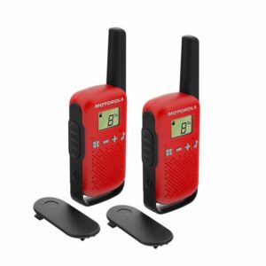 Motorola Solutions Walkie Talkie Motorola Funkgerät Talkabout T42 Rot