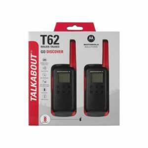 Motorola Solutions Walkie Talkie Motorola Funkgerät Talkabout T62 Rot