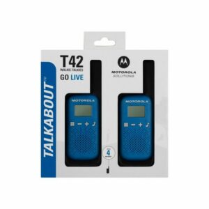 Motorola Solutions Walkie Talkie Motorola Funkgerät Talkabout T42 Blau