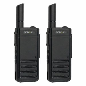 Retevis Walkie Talkie RB639 Funkgerät Ultra Dünn PMR446 Wiederaufladbares Walkie Talkie