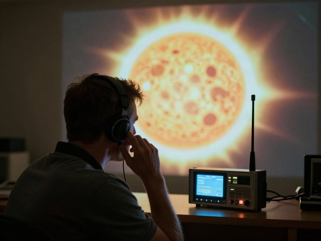 Sonnenflecken Amateurfunk